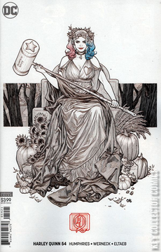 Variant Cover for Harley Quinn #54
