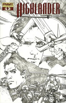 Variant Cover for Highlander #4