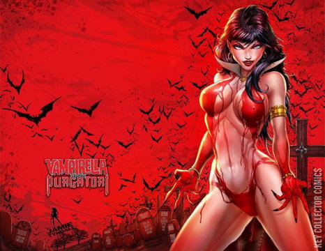 Variant Cover for Vampirella vs. Purgatori #3