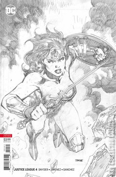 Variant Cover for Justice League #4
