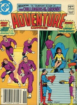Variant Cover for Adventure Comics #493