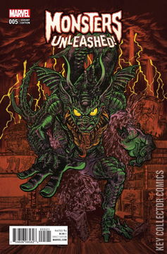 Variant Cover for Monsters Unleashed #5