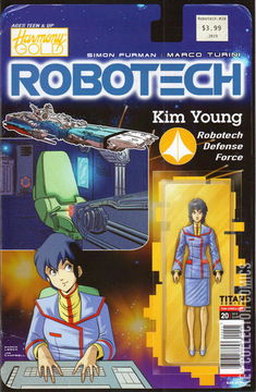 Variant Cover for Robotech #20