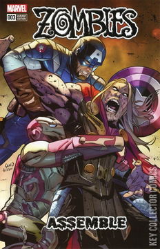 Variant Cover for Zombies Assemble #3