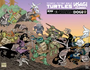Cover for Teenage Mutant Ninja Turtles / Usagi Yojimbo: WhereWhen #3