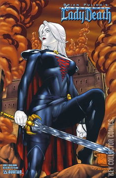 Variant Cover for Medieval Lady Death: War of the Winds #2