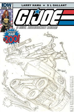 Variant Cover for G.I. Joe: A Real American Hero #200