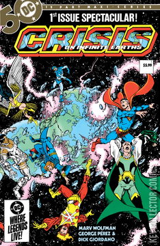 Variant Cover for Crisis on Infinite Earths #1