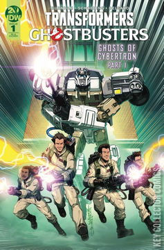 Variant Cover for Transformers / Ghostbusters #1