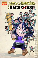Variant Cover for Army of Darkness vs. Hack / Slash #6