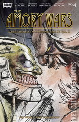 Variant Cover for Amory Wars: No World for Tomorrow #4