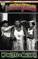 Variant Cover for The Three Stooges: Monsters & Mayhem #1