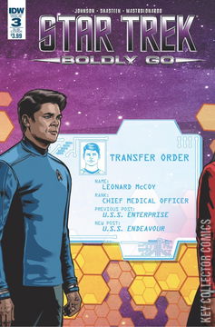Variant Cover for Star Trek: Boldly Go #3