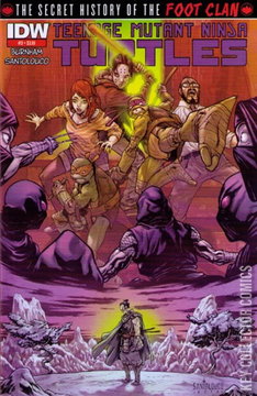 Variant Cover for Teenage Mutant Ninja Turtles: The Secret History of the Foot Clan #3