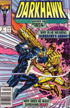 Variant Cover for Darkhawk #5
