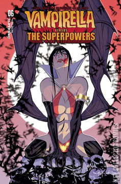 Variant Cover for Vampirella vs. Superpowers #6