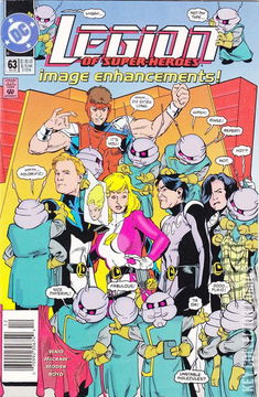 Variant Cover for Legion of Super-Heroes #63
