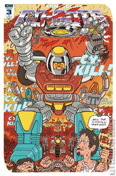 Variant Cover for Go-Bots #3