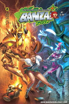 Variant Cover for Banzai Girl #1