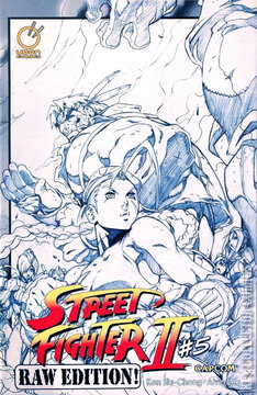 Variant Cover for Street Fighter II #5