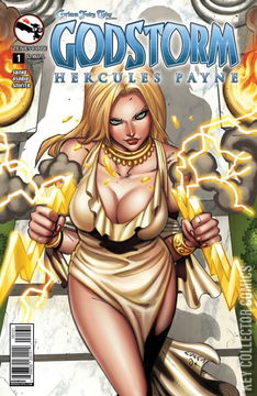 Variant Cover for Grimm Fairy Tales Presents: Godstorm - Hercules Payne #1