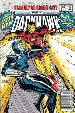 Variant Cover for Darkhawk Annual #1