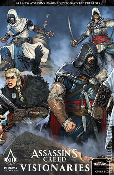 Variant Cover for Assassin's Creed: Visionaries #1