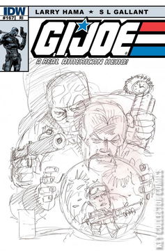 Variant Cover for G.I. Joe: A Real American Hero #167