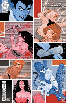 Variant Cover for Cheetah and Cheshire Rob the Justice League #6