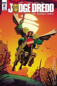 Variant Cover for Judge Dredd: Blessed Earth #2