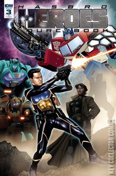 Variant Cover for Hasbro Heroes Sourcebook #3
