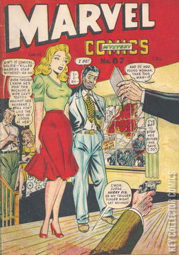 Variant Cover for Marvel Mystery Comics #87