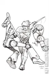 Variant Cover for Thundarr the Barbarian #2