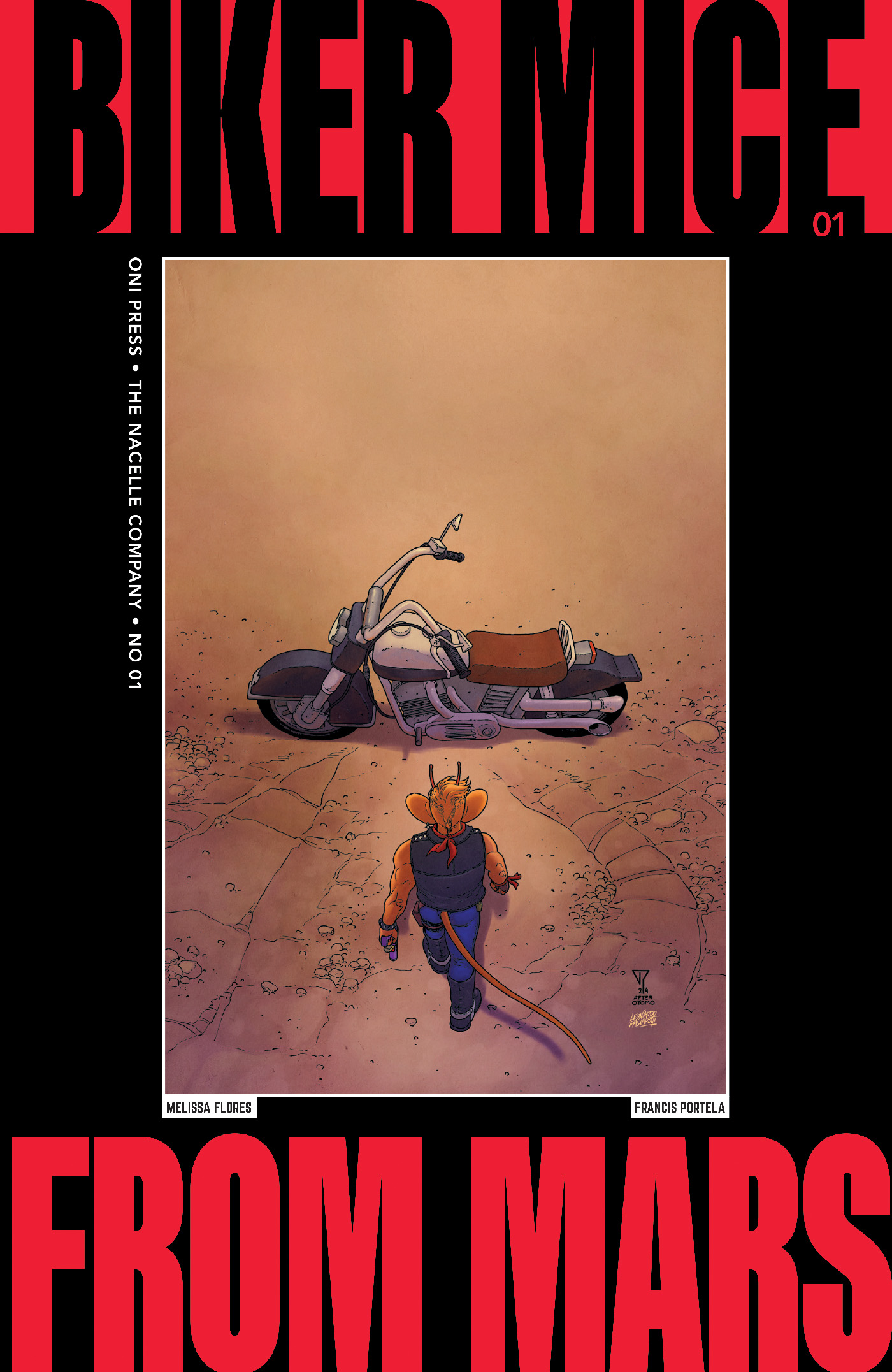 Variant Cover for Biker Mice From Mars #1