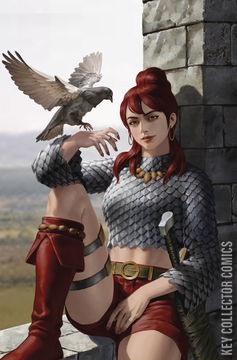 Variant Cover for Immortal Red Sonja #6