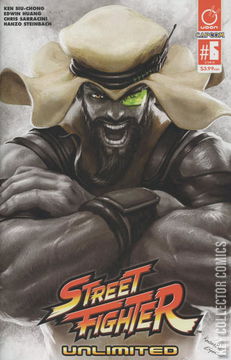 Variant Cover for Street Fighter Unlimited #6