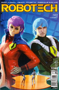 Variant Cover for Robotech #18