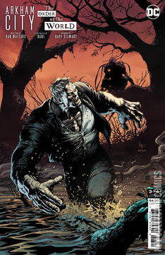 Variant Cover for Arkham City: The Order of the World #3