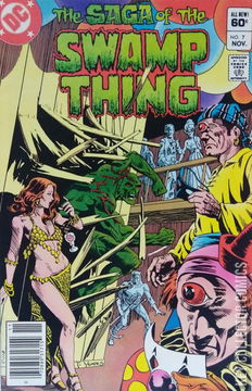 Variant Cover for Saga of the Swamp Thing #7