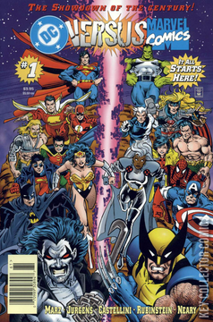 Variant Cover for DC Versus Marvel Comics #1