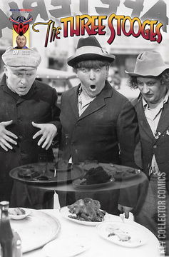 Variant Cover for Three Stooges: The Boys Are Back #1