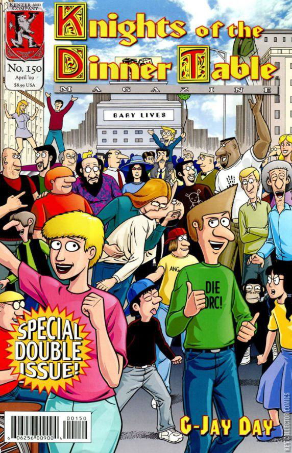 Cover art for Knights of the Dinner Table #150