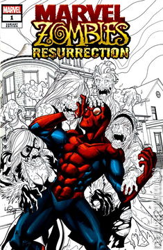 Variant Cover for Marvel Zombies: Resurrection #1