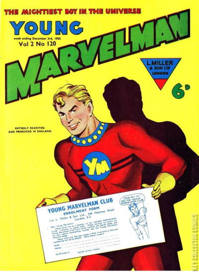 Cover art for Young Marvelman #120 