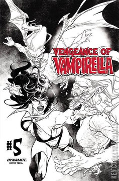 Variant Cover for Vengeance of Vampirella #5
