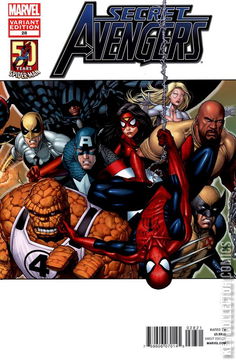 Variant Cover for Secret Avengers #28