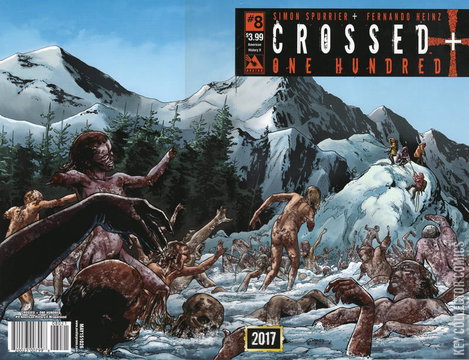 Variant Cover for Crossed Plus One Hundred #8