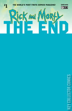 Variant Cover for Rick and Morty: The End #1