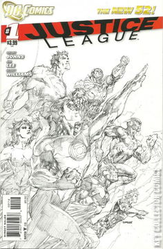 Variant Cover for Justice League #1