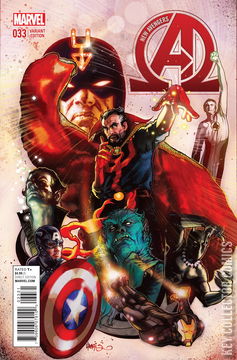 Variant Cover for New Avengers #33